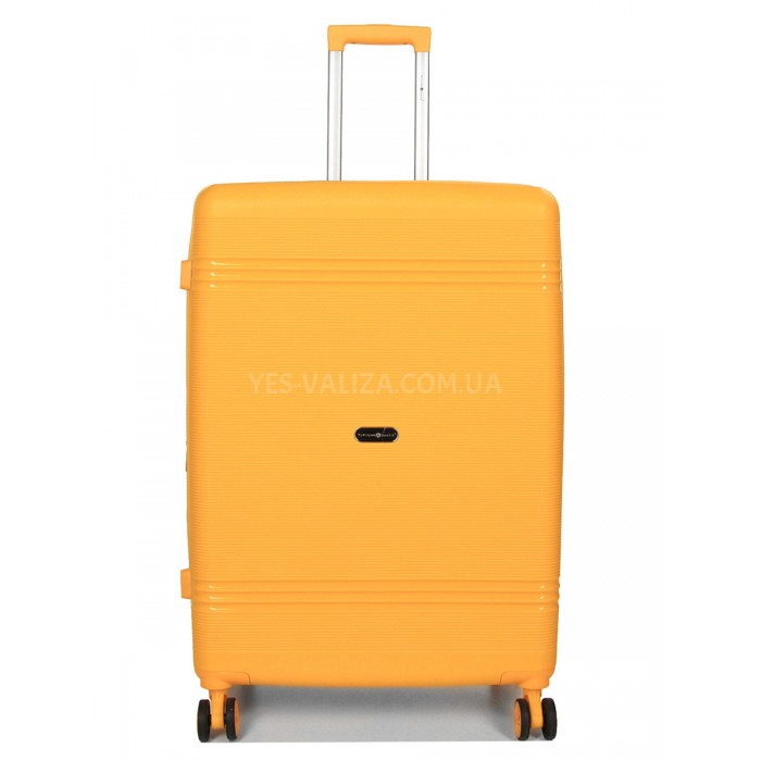 Валіза велика L поліпропілен жовта 76х51х28+5/117л/4.9кг/Snowbal 21204, фото 1