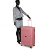 Чемодан большой L полипропилен розовый76х51х28+5/117л4.9кгSnowbal21204, фото 24