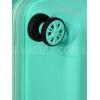 Чемодан средний M полипропилен бирюза 66х44х25+5/79л/4кг/Snowbal 21204, фото 19