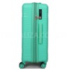 Валіза середня M поліпропілен бірюза 66х44х25+5/79л/4кг/Snowball 21204, фото 15