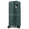 Валіза середня M поліпропілен зелена 66х44х25+5/79л/4кг/Snowball 21204, фото 17