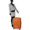 Чемодан средний M полипропилен оранж 66х44х25+5/79л/4кг/Snowball 21204, фото 26