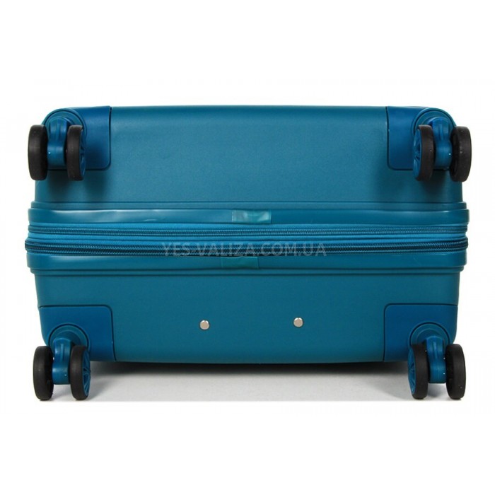Валіза середня M поліпропілен синя 66х44х25+5/79л/4кг/Snowball 21204, фото 7