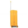 Валіза середня M поліпропілен жовта 66х44х25+5/79л/4кг/Snowball 21204, фото 16