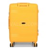 Валіза середня M поліпропілен жовта 66х44х25+5/79л/4кг/Snowball 21204, фото 14