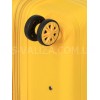 Валіза середня M поліпропілен жовта 66х44х25+5/79л/4кг/Snowball 21204, фото 20