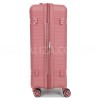 Валіза середня M поліпропілен рожева 66х44х25+5/79л/4кг/Snowball 21204, фото 17