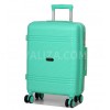Чемодан ручная кладь S полипропилен бирюза 55х36х20/36л/3кг/Snowball, фото 7