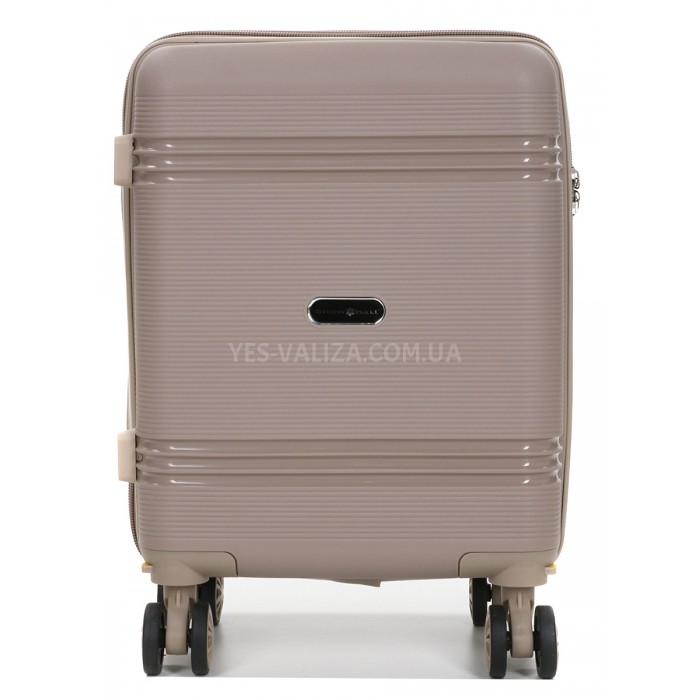 Чемодан ручная кладь S полипропилен шампань 55х36х20/36л/3кг/Snowball, фото 3