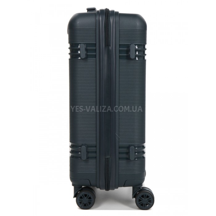 Чемодан ручная кладь S полипропилен зелёный 55х36х20/36л/3кг/Snowball, фото 7