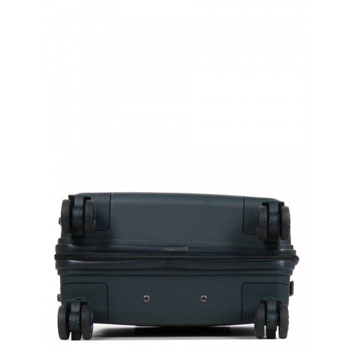 Чемодан ручная кладь S полипропилен зелёный 55х36х20/36л/3кг/Snowball, фото 9