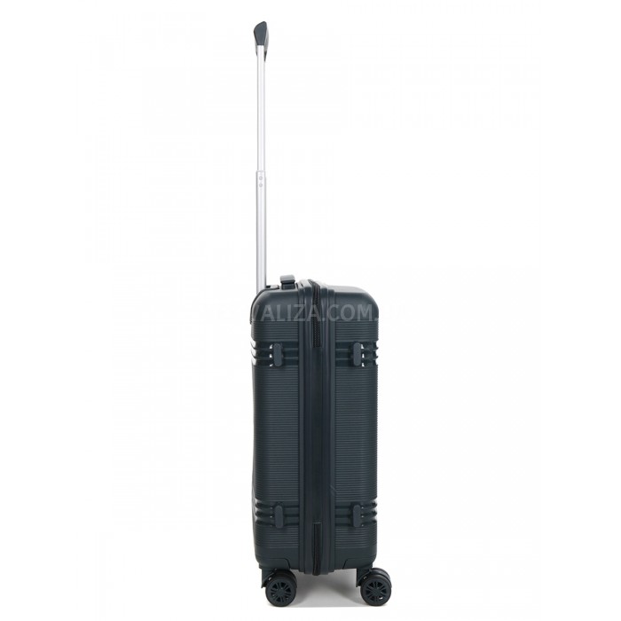 Валіза ручна поклажа S поліпропілен зелена 55х36х20/36л/3кг/Snowball, фото 5