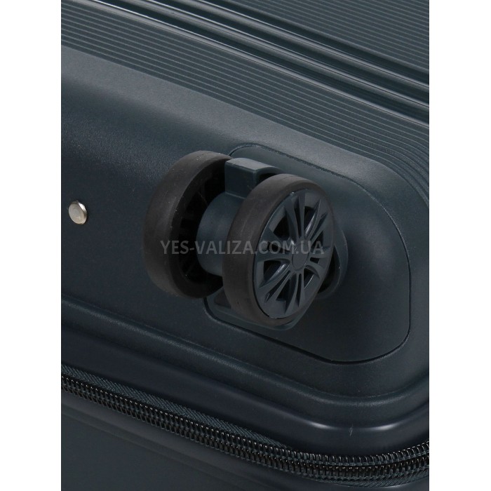 Чемодан ручная кладь S полипропилен зелёный 55х36х20/36л/3кг/Snowball, фото 11