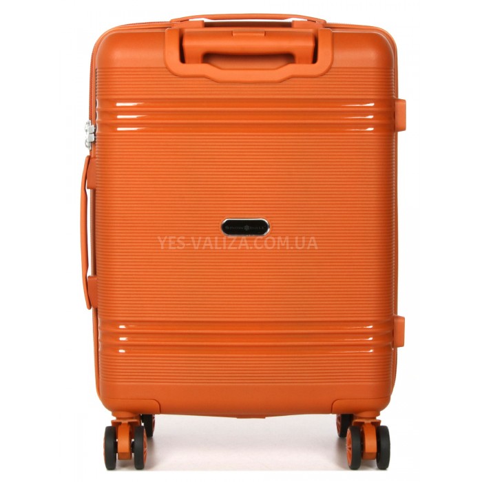 Валіза ручна поклажа S поліпропілен помаранч 55х36х20/36л/3кг/Snowball, фото 4