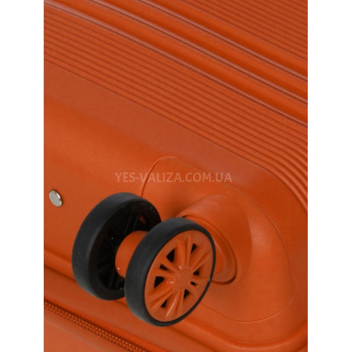 Валіза ручна поклажа S поліпропілен помаранч 55х36х20/36л/3кг/Snowball, фото 10