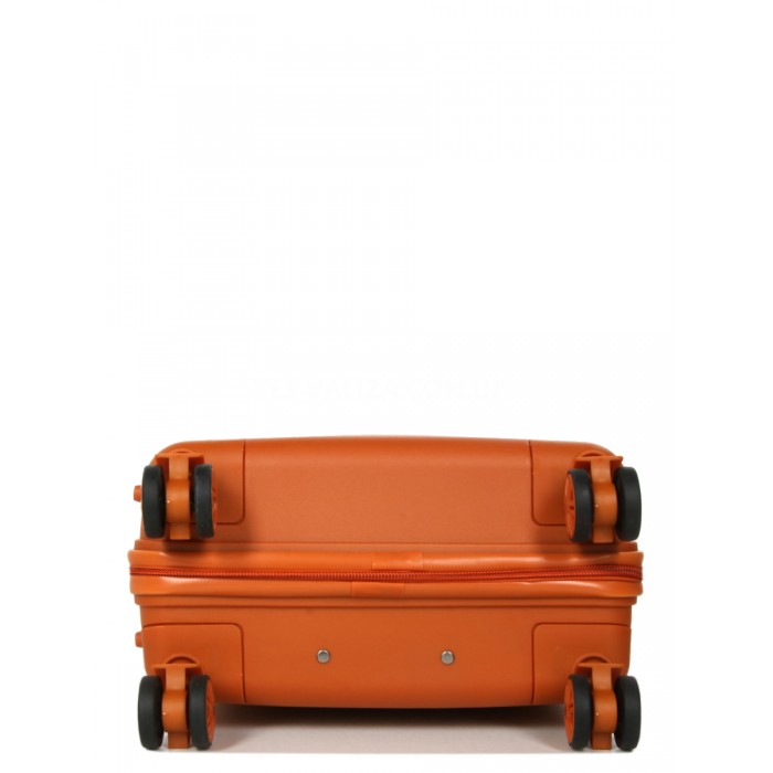 Чемодан ручная кладь S полипропилен оранж 55х36х20/36л/3кг/Snowball, фото 9