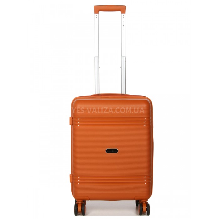 Валіза ручна поклажа S поліпропілен помаранч 55х36х20/36л/3кг/Snowball, фото 1