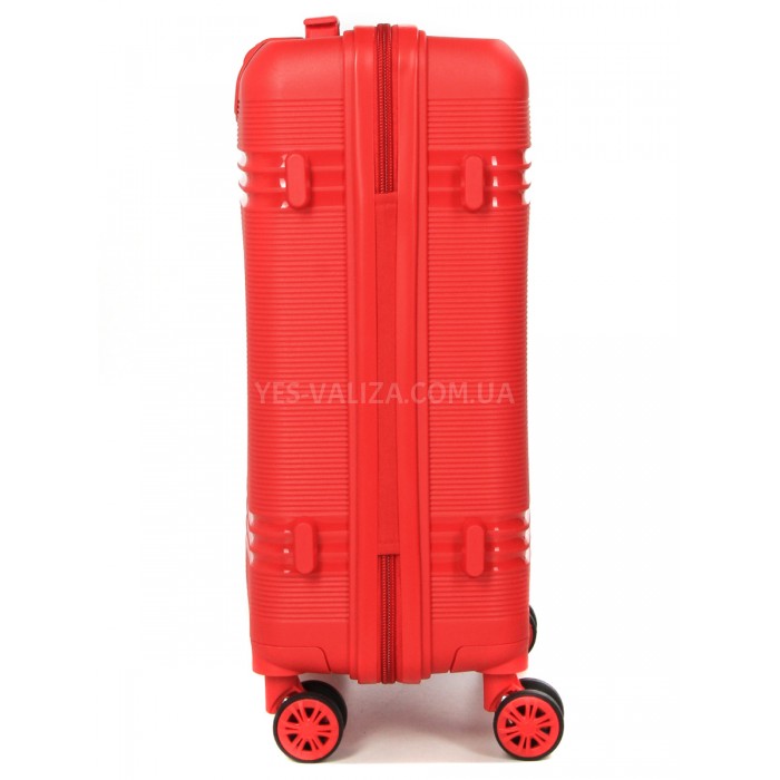 Валіза ручна поклажа S поліпропілен червона 55х36х20/36л/3кг/Snowball, фото 7