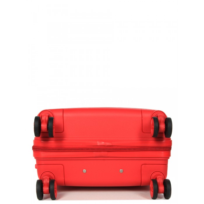 Чемодан ручная кладь S полипропилен красный 55х36х20/36л/3кг/Snowball, фото 9