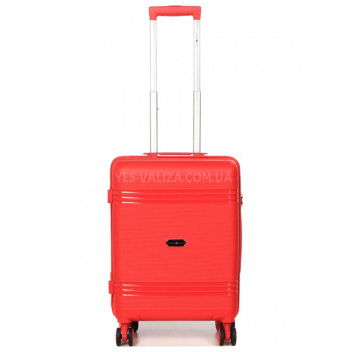 Чемодан ручная кладь S полипропилен красный 55х36х20/36л/3кг/Snowball, фото 1