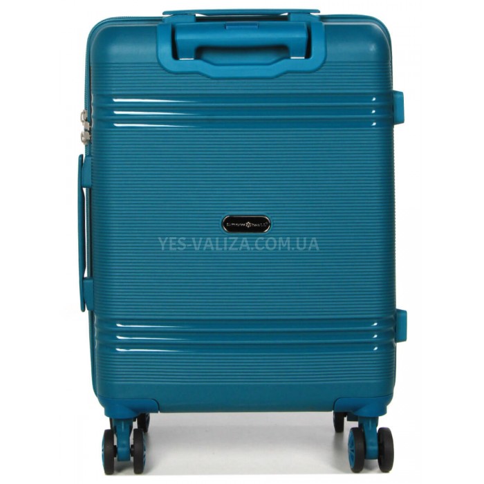 Валіза ручна поклажа S поліпропілен синя 55х36х20/36л/3кг/Snowball, фото 3