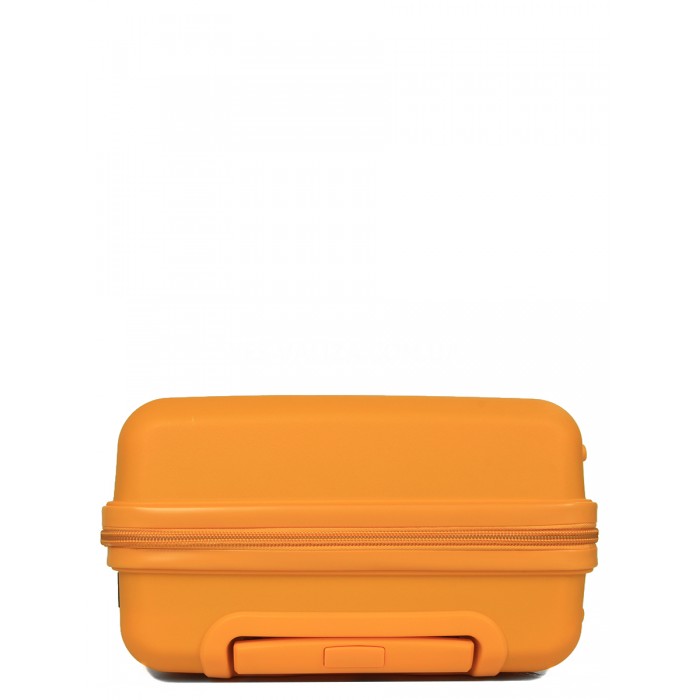 Чемодан ручная кладь S полипропилен жёлтый 55х36х20/36л/3кг/Snowball, фото 7