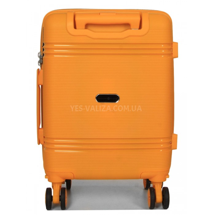 Валіза ручна поклажа S поліпропілен жовта 55х36х20/36л/3кг/Snowball, фото 3