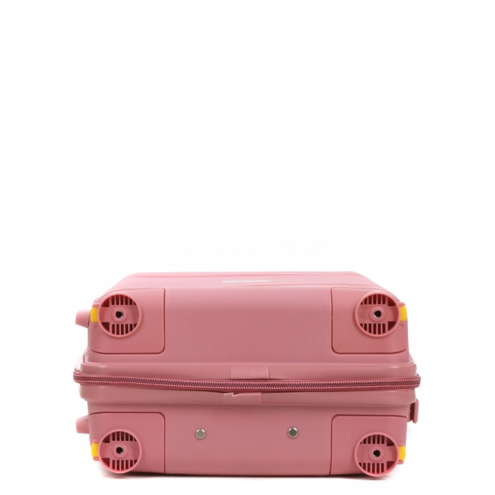 Чемодан ручная кладь S полипропилен розовый 55х36х20/36л/3кг/Snowball, фото 6