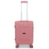 Чемодан ручная кладь S полипропилен розовый 55х36х20/36л/3кг/Snowball, фото 10