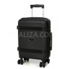 Валіза ручна поклажа XS поліпропілен чорна 49х32х18/25л/2.6кг/Snowball, фото 12