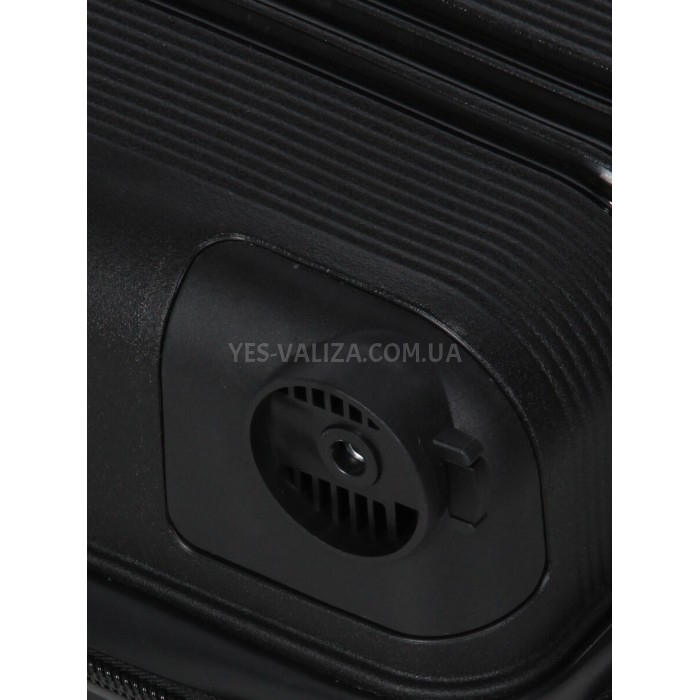 Чемодан ручная кладь XS полипропилен чёрный 49х32х18/25л/2.6кг/Snowbal, фото 8