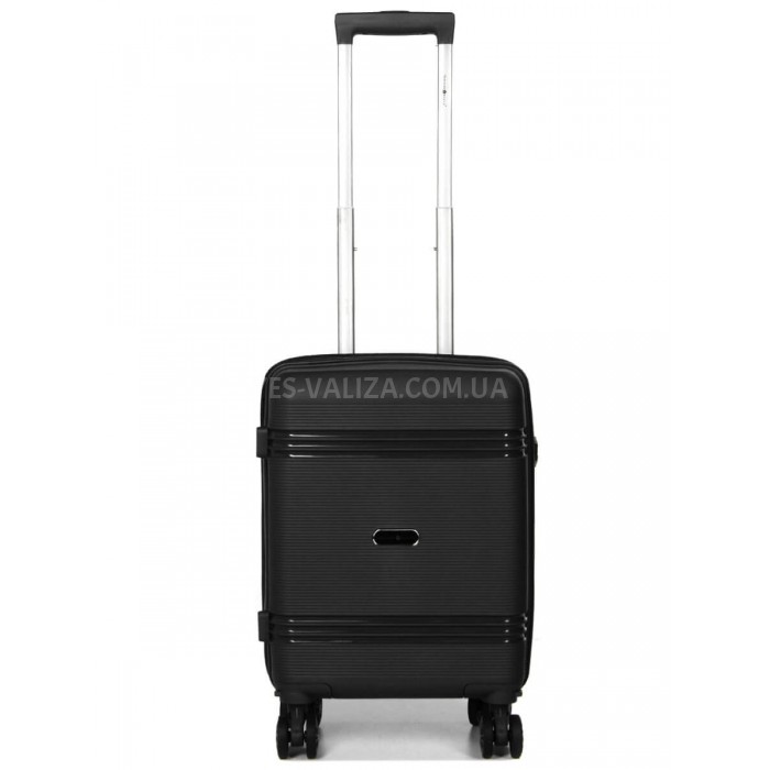 Чемодан ручная кладь XS полипропилен чёрный 49х32х18/25л/2.6кг/Snowbal, фото 1