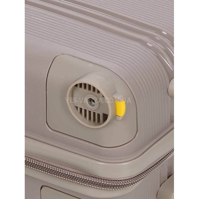 Чемодан ручная кладь XS полипропилен шампань49х32х18/25л/2.6кг/Snowbal, фото 9