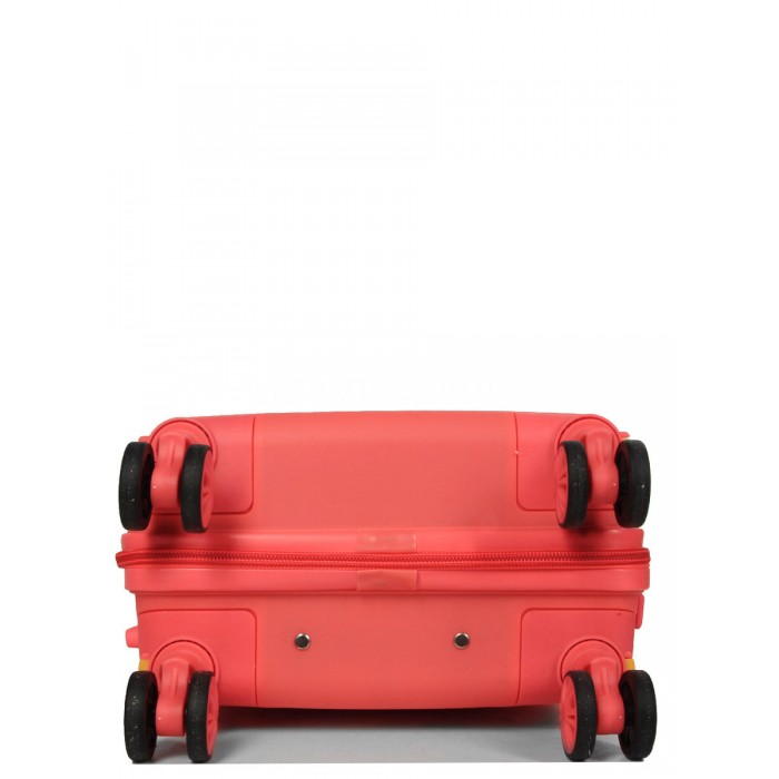 Чемодан ручная кладь XS полипропилен коралл 49х32х18/25л/2.6кг/Snowbal, фото 8