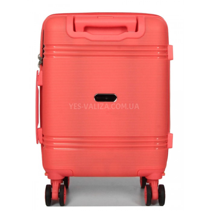 Чемодан ручная кладь XS полипропилен коралл 49х32х18/25л/2.6кг/Snowbal, фото 3