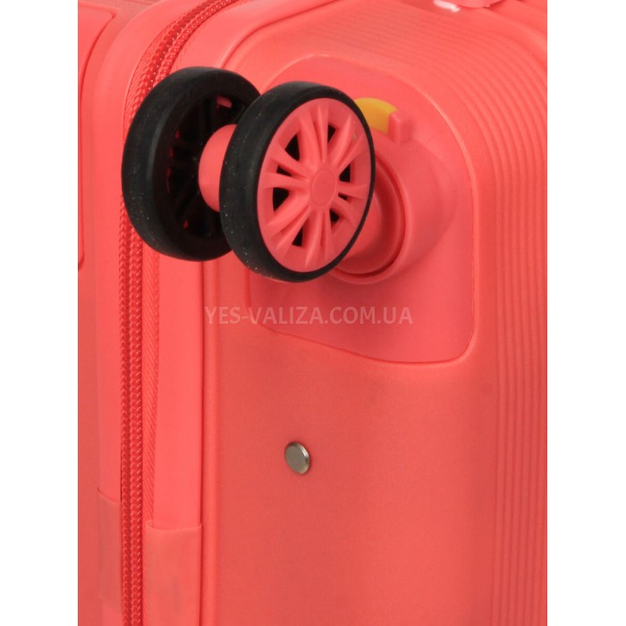 Чемодан ручная кладь XS полипропилен коралл 49х32х18/25л/2.6кг/Snowbal, фото 9