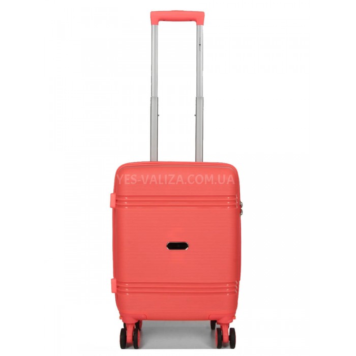 Валіза ручна поклажа XS поліпропілен корал 49х32х18/25л/2.6кг/Snowball, фото 1