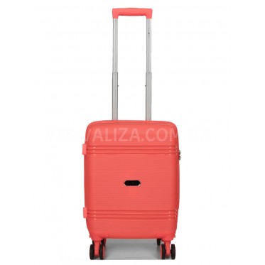 Чемодан ручная кладь XS полипропилен коралл 49х32х18/25л/2.6кг/Snowbal