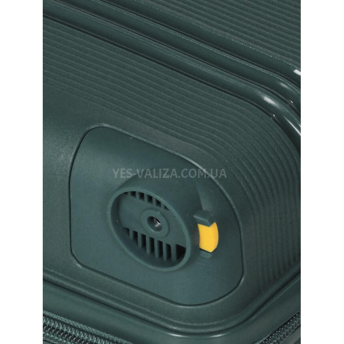 Чемодан ручная кладь XS полипропилен зелёный49х32х18/25л/2.6кг/Snowbal, фото 9