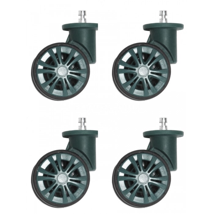 Чемодан ручная кладь XS полипропилен зелёный49х32х18/25л/2.6кг/Snowbal, фото 10