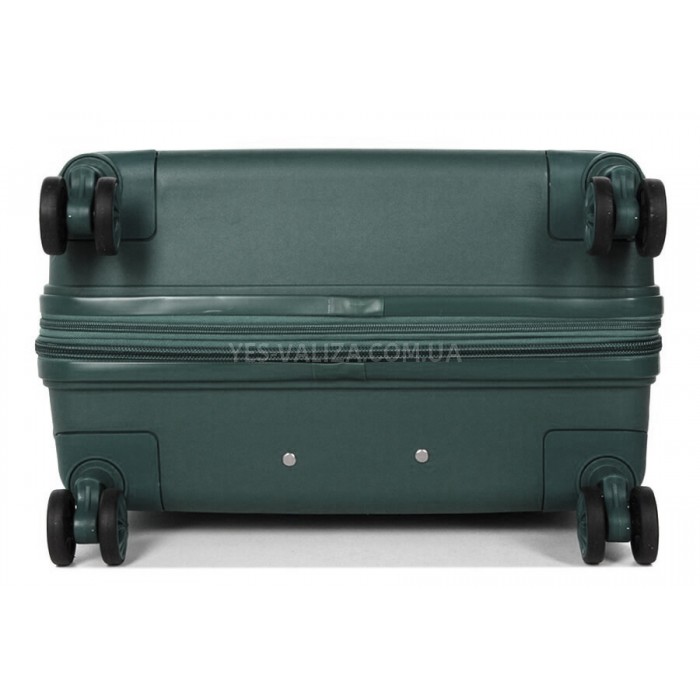 Валіза ручна поклажа XS поліпропілен зелена49х32х18/25л/2.6кг/Snowball, фото 8