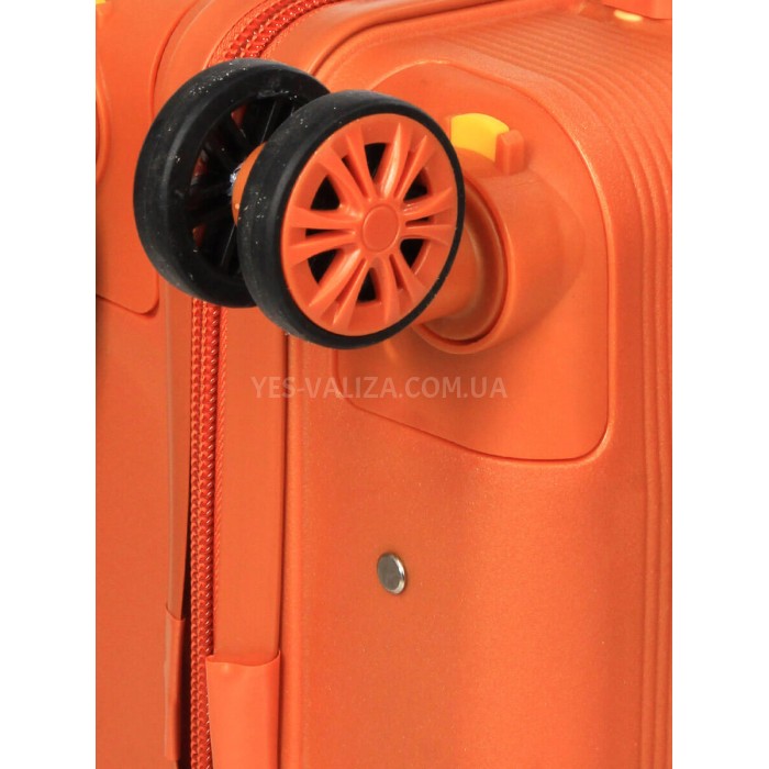 Чемодан ручная кладь XS полипропилен оранж 49х32х18/25л/2.6кг/Snowball, фото 9