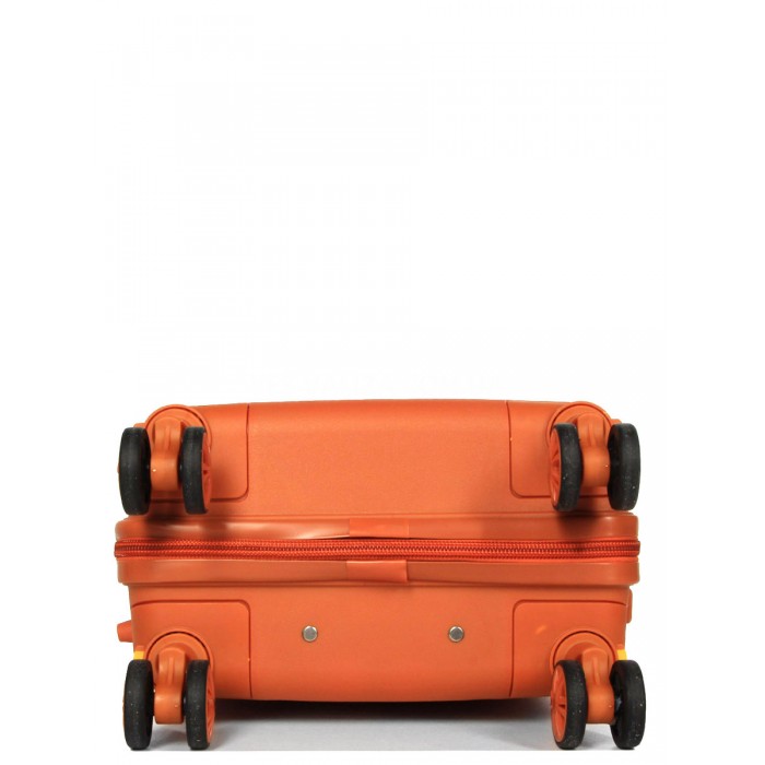 Валіза ручна поклажа XS поліпропілен помаранч49х32х18/25л/2.6кгSnowbal, фото 8