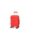 Валіза ручна поклажа XS поліпропілен червона 49х32х18/25л/2.6кгSnowbal, фото 12