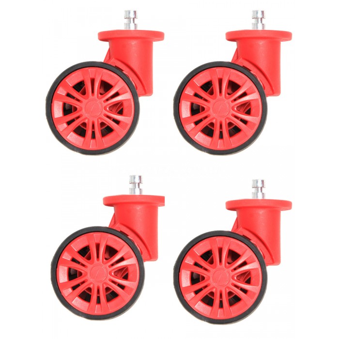 Чемодан ручная кладь XS полипропилен красный49х32х18/25л/2.6кгSnowball, фото 9