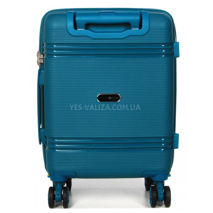 Чемодан ручная кладь XS полипропилен синий 49х32х18/25л/2.6кг/Snowball, фото 3