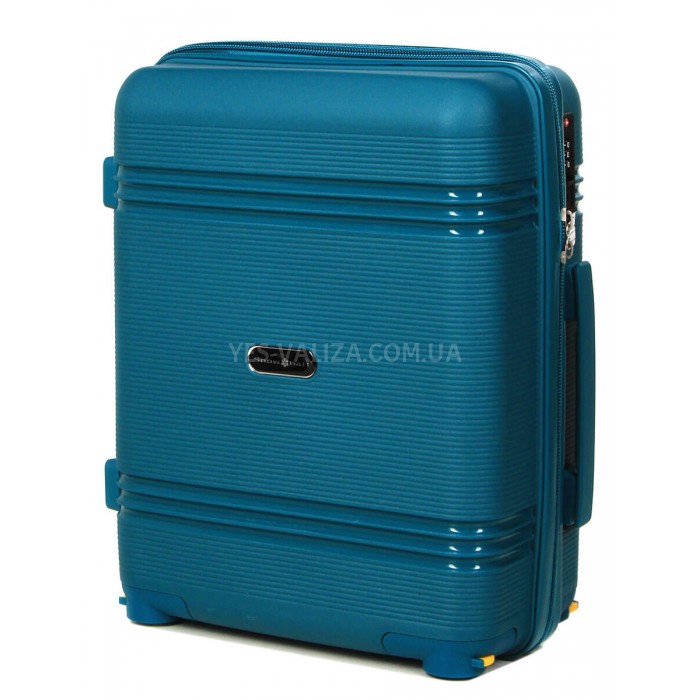 Чемодан ручная кладь XS полипропилен синий 49х32х18/25л/2.6кг/Snowball, фото 5