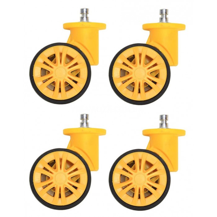 Валіза ручна поклажа XS поліпропілен жовта 49х32х18/25л/2.6кг/Snowball, фото 8