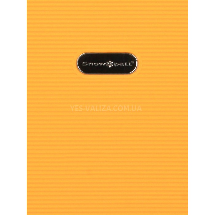 Валіза ручна поклажа XS поліпропілен жовта 49х32х18/25л/2.6кг/Snowball, фото 10