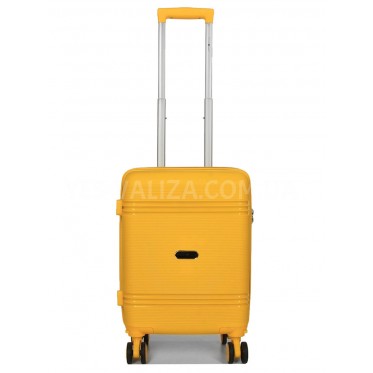 Чемодан ручная кладь XS полипропилен жёлтый 49х32х18/25л/2.6кг/Snowbal